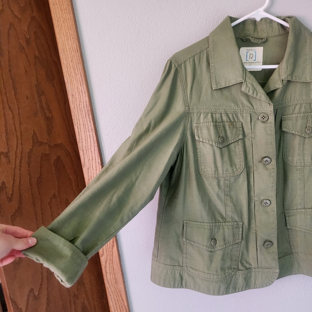 Relativity Button-Up Jacket - Picture 2 of 11